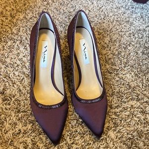 Nina New York Purple Pumps